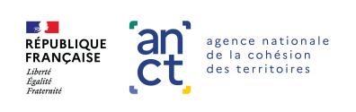 Logo de l'agence nationale pour la cohésion des territoires